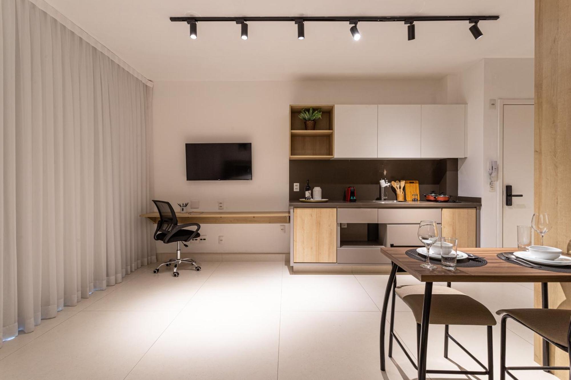 Apartmán Predio Completo Com Piscina No Itaim Bibi Proximo A Faria Lima - Upper Itaim São Paulo Pokoj fotografie